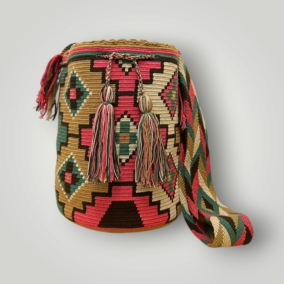 Authentic handwoven online Wayuu Bag