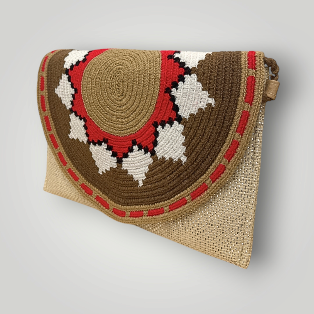 Pamplona Wayuu Clutch Bag