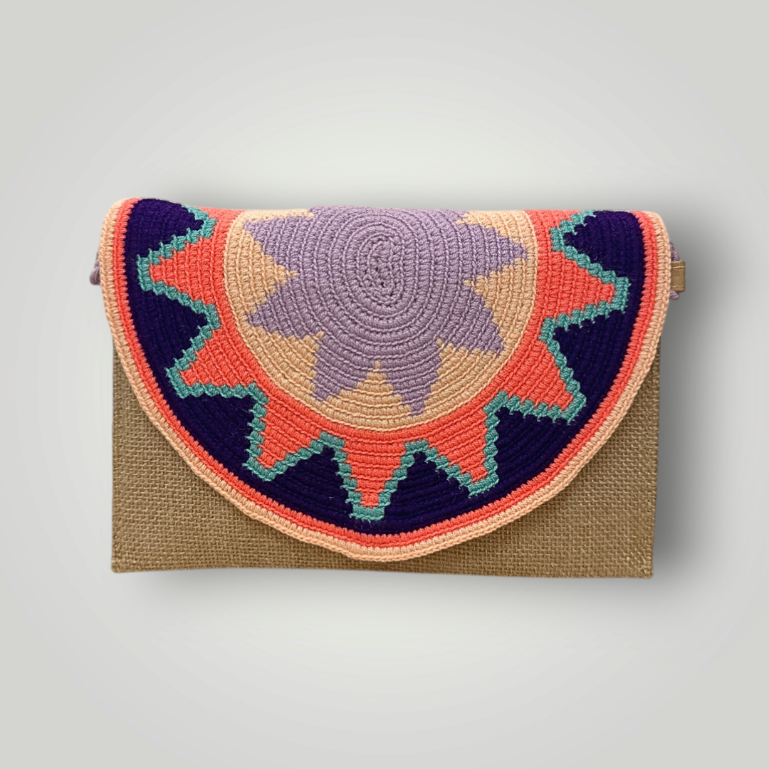 Pamplonita Wayuu Clutch Bag