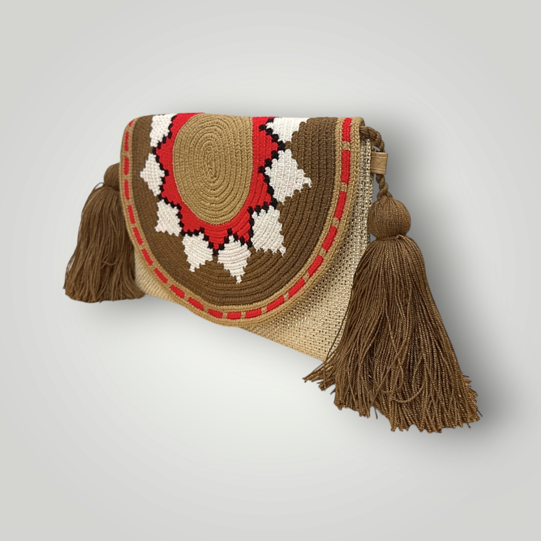 Pamplona Wayuu Clutch Bag