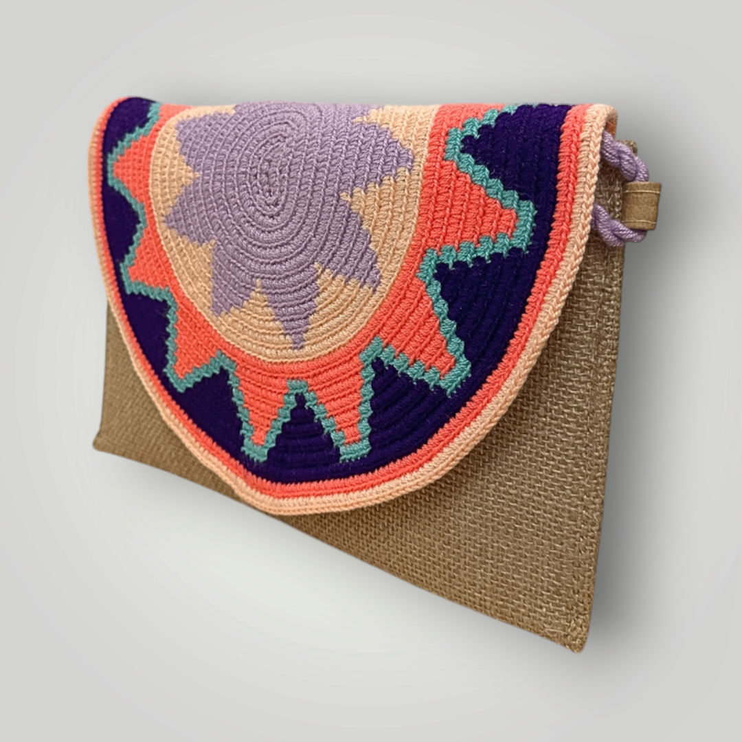 Pamplonita Wayuu Clutch Bag