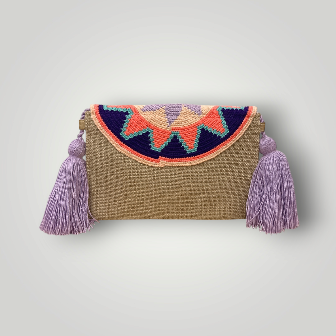 Pamplonita Wayuu Clutch Bag