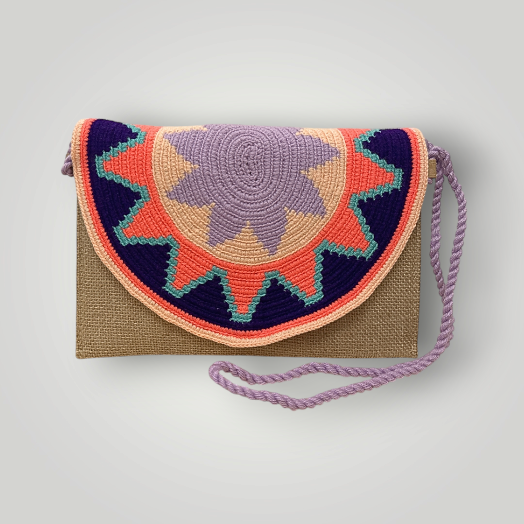 Pamplonita Wayuu Clutch Bag