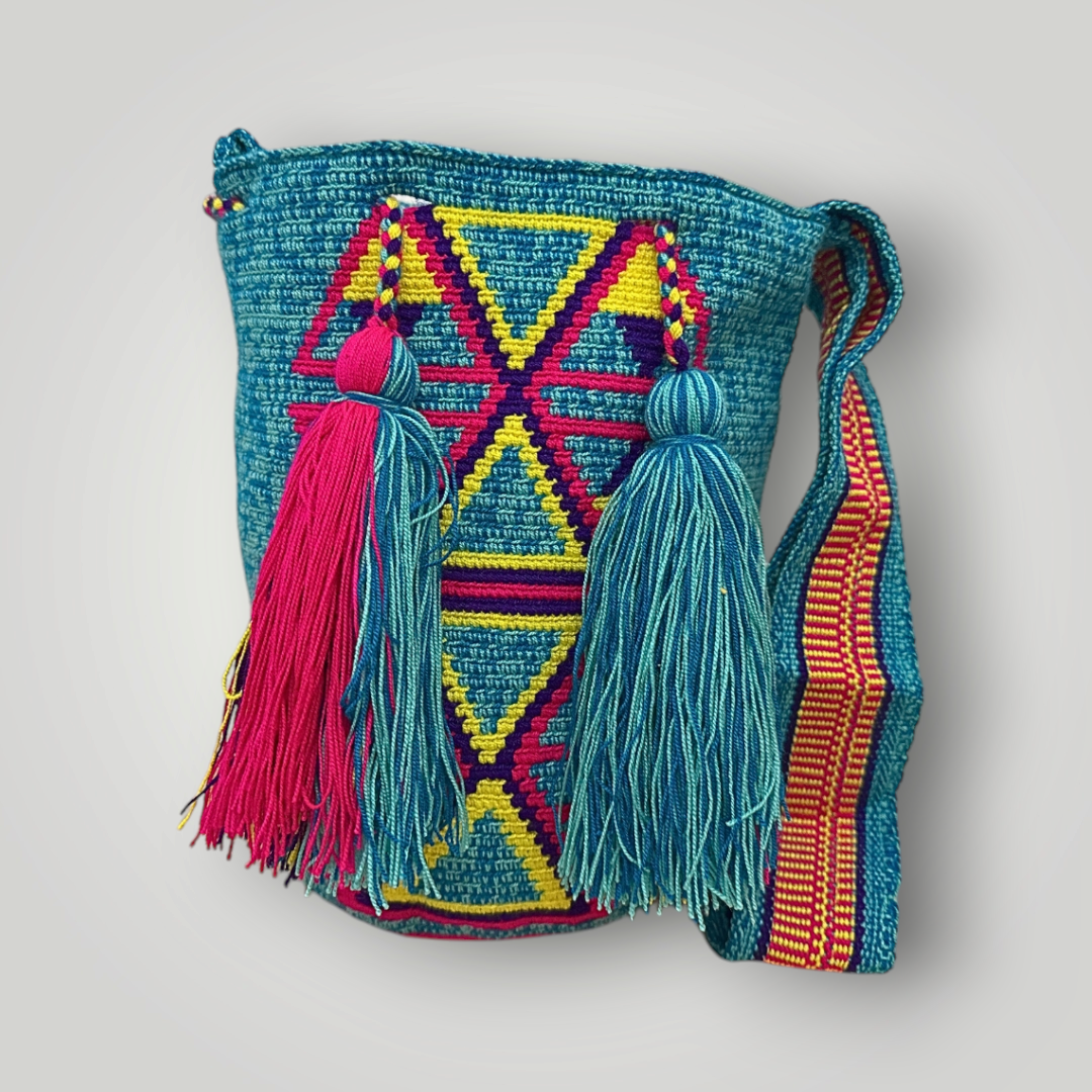 Colorful Wayuu mochilas