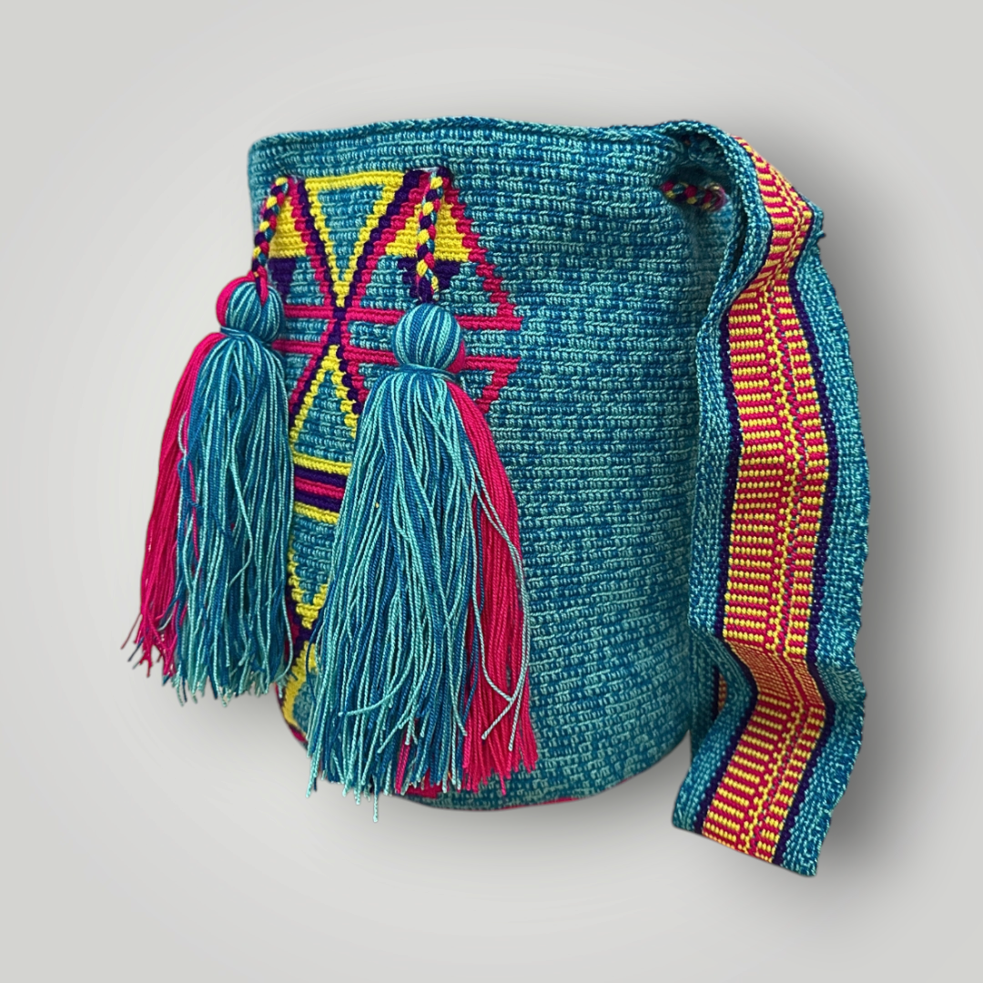 Colorful Wayuu mochilas