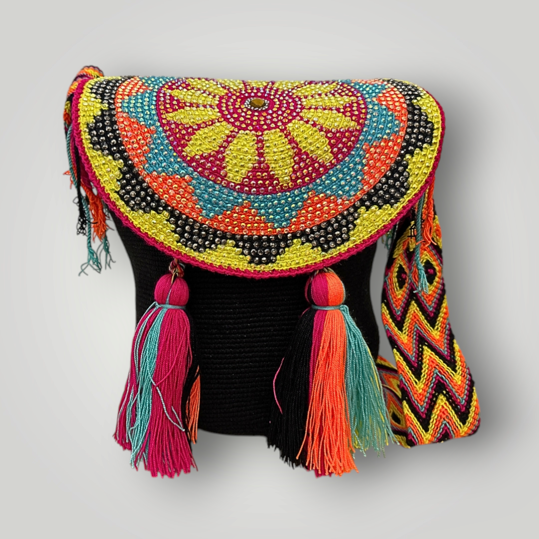 Eco-friendly Wayuu mochila backpacks