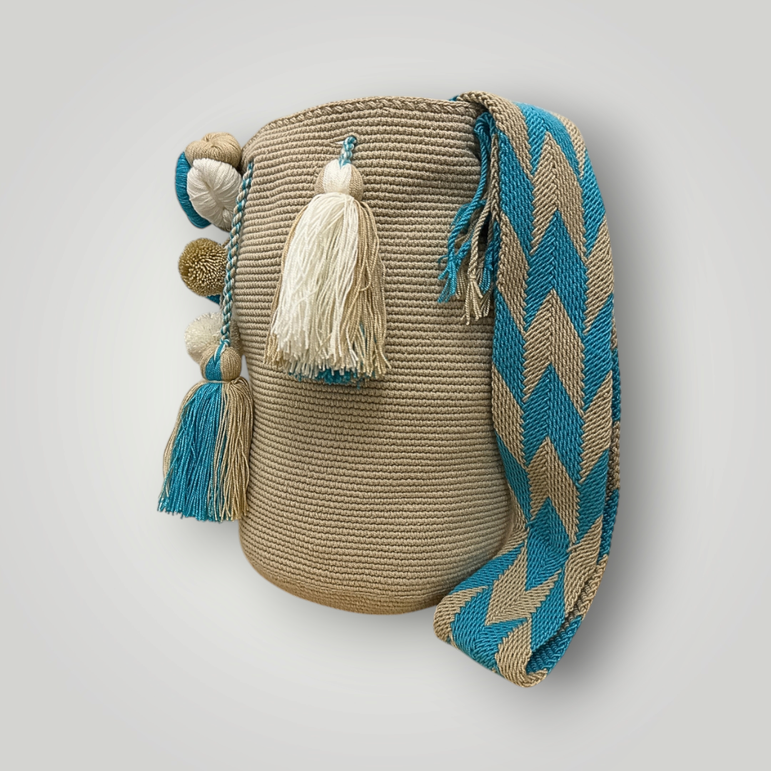 Handcrafted Colombian mochilas